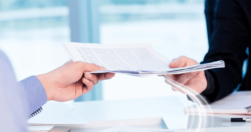 แลกเปลี่ยนเอกสาร